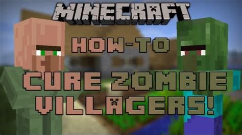 Minecraftps4xbox Onehow To Cure Zombie Villagershow To Start Your