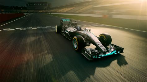 Mercedes F1 In Race Track 4k Wallpaper Hd Car Wallpapers Id 11537