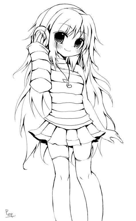 44 Anime Coloring Pages Ideas Anime Lineart Anime Character Drawing Images And Photos Finder