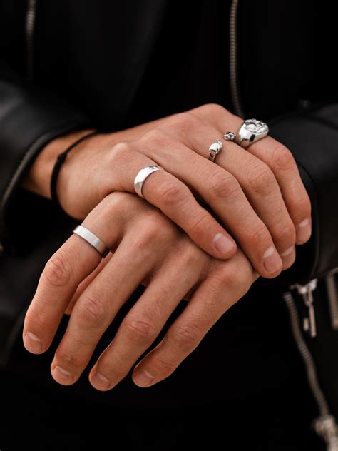 Silver Rings For Men Mens Rings Fashion Rings For Men Mens