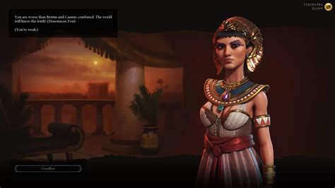 Sid Meiers Civilization Vi Cleopatras Other Denounce Animation Youtube