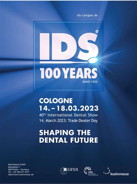 Ids Cologne 40th International Dental Show Dental News