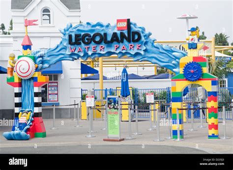 The Entrance To The Water Park At Legoland California Resort Amusement