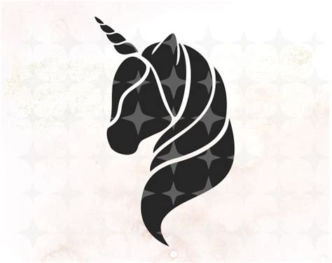 Unicorn SVG cutting file unicorn head svg instant download | Etsy