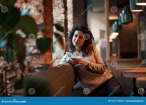 Cute Woman Having Sleepy Expression Looking Tired Holding Her Hand On