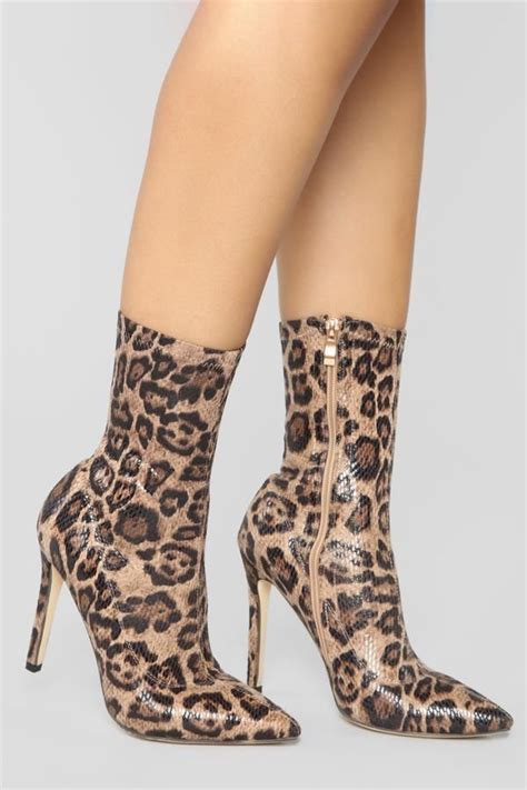 in the shadows booties brown leopard leopard fashion fashion heels cute shoes stiletto