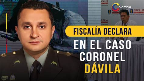 fiscalía confirma suicidio en muerte de coronel Óscar dávila youtube
