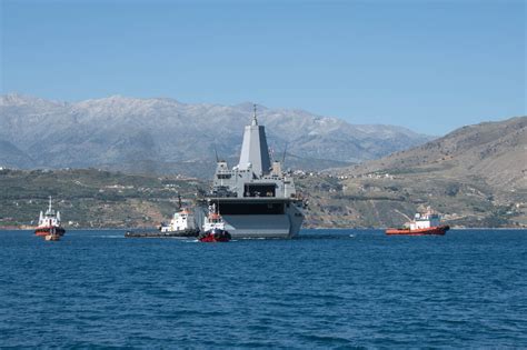 Uss San Antonio Arrives In Souda Bay Greece Us Naval Forces Europe