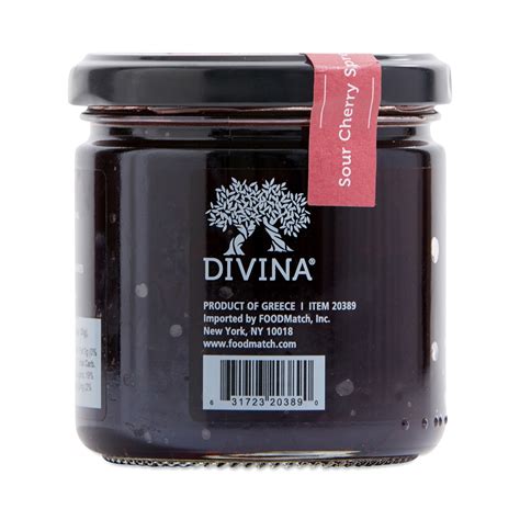 Sour Cherry Spread By Divina Thrive Market