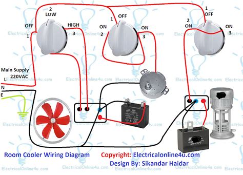 Going wired has one major obstacle to. Air Room Water Cooler Wiring Diagram - Electricalonline4u