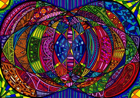 Psychedelic Abstract Colourful 290 By Abstractendeavours On Deviantart