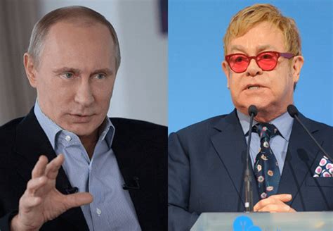 Elton John Vs Putin La Russia Accetta Le Persone Lgbtqi Ipocrita Gay It