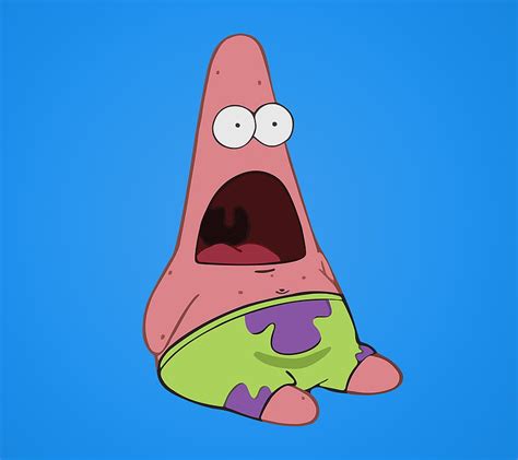 Patrick Star Meme Face