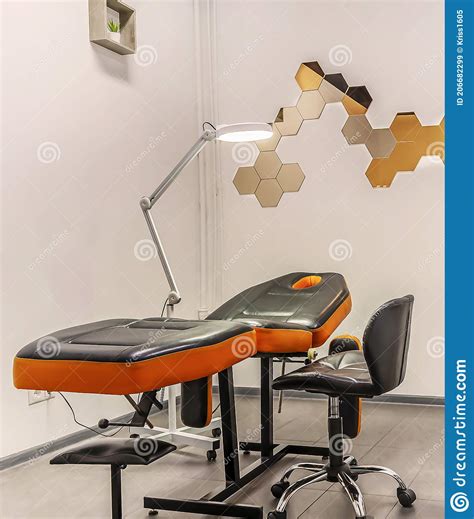 Interior Of A Modern Cosmetology Room In A Beauty Salon Stock Image