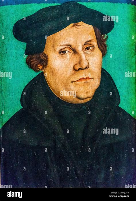 Martin Luther Portrait 1500 Das Gemälde Cranachs Elder Martin Luther