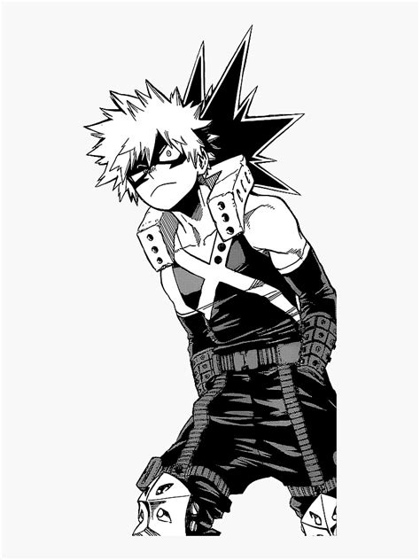 5 секретов о причуде бакуго. "bakugo katsuki" Sticker by jyushimatsu | Redbubble