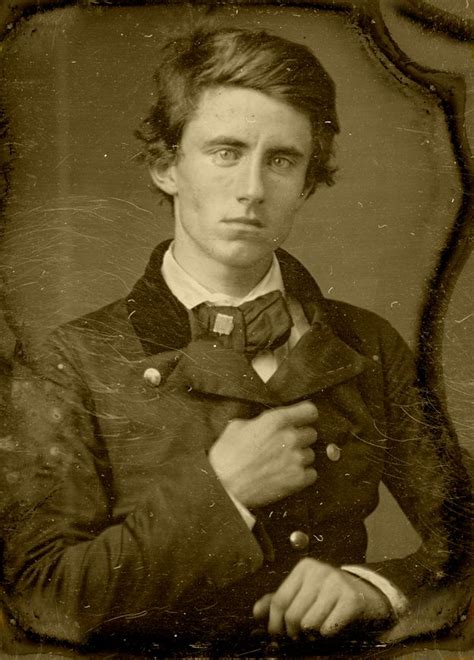 A Young Man From The 1850s Oldschoolcool