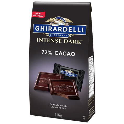 Ghirardelli Intense Dark Chocolate 72 Cacao 116g London Drugs