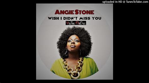 Angie Stone Wish I Din´t Miss You Victor Roger Groovedit 2021 Youtube