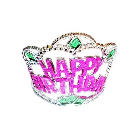 Party Supplies Princess Happy Birthday Crowntiara Multi