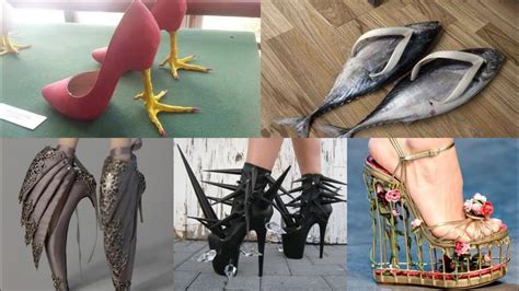Funny And Weird Shoe Designs Weird Heels Bizzare Heel Designs