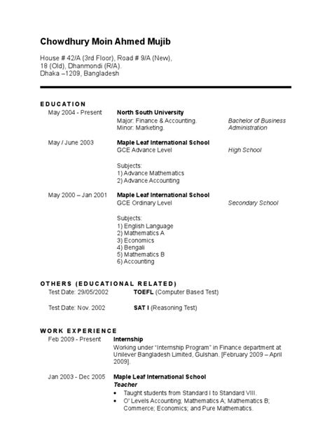 Download 50 basic cv format, marital cv format tag: Chowdhury Moin Ahmed Mujib (Bio Data) | Bangladesh