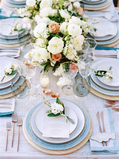 44 Lovely Place Settings To Inspire Your Wedding Reception Tables