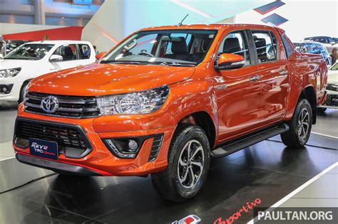 This new offering from toyota for the occasion of the navratras comes at a price of rs. New Toyota Hilux TRD Sportivo introduced in Bangkok Image ...