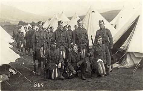 5th Seaforth Highlanders At Camp Historylinks Archive