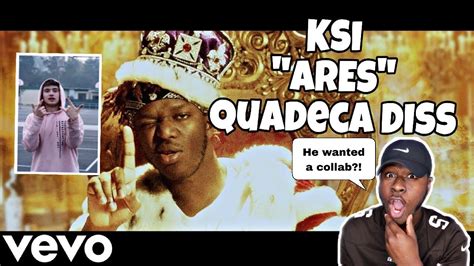 Ksi Ares Quadeca Diss Track Official Video Reaction Youtube
