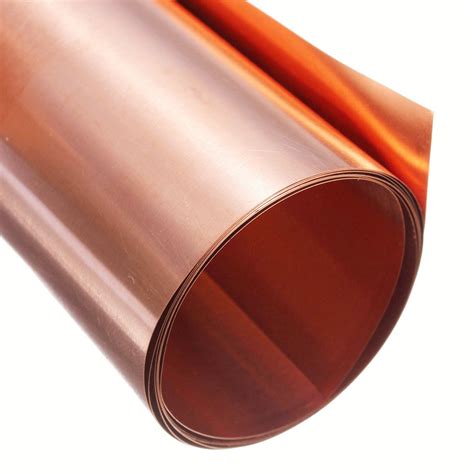 Pure Copper Metal Sheet Foil Plate 02 X 100 X 1000 Mm Cut Copper Metal