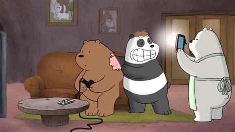 Brown and pink 'we bare bears' theme google chrome theme: We Bare Bears Wallpapers High Quality | Download Free