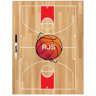 If you would like a spiral bound notebook with 80 pages of diagrams and lined notes pages, check out the basketball notebook available at the hoops u. Basketball Court Dry Erase Presentation & Message Boards ...