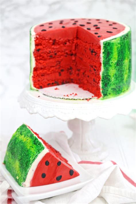 Nun, die wassermelone einfach so in den kommenden tagen aus der hand essen? Wassermelonen Kuchen | Essen Rezepte