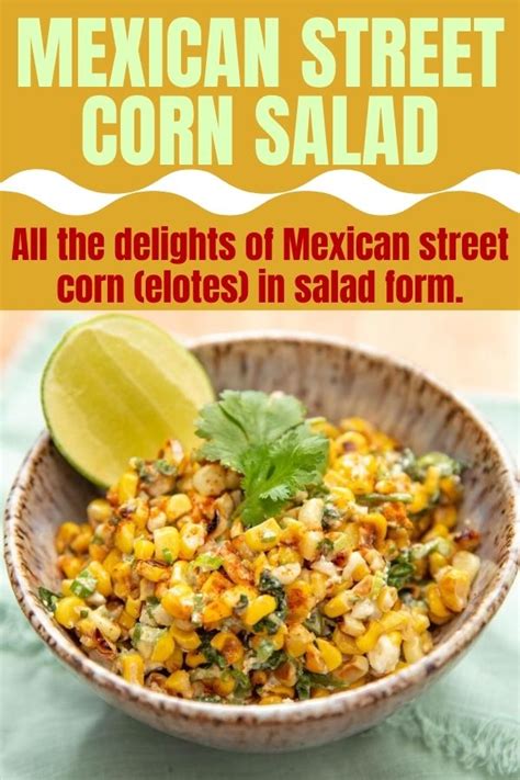 The creamy and cheesy chile, lime, and cilantro sauce elevates your average corn on the cob to something seriously mouth watering. Creamy chili lime corn : Mexican Street Corn Salad (Esquites) Recipe - Life is a love