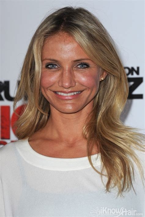 Sand blonde (9ng), light beige blonde (8ng), medium beige blonde (7ng) Cameron Diaz Hair | Hairstyles of Cameron Diaz | Long Hair ...