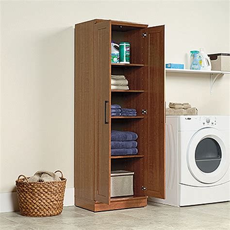 Homeplus Storage Cabinet Sienna Oak D 411963 Sauder Woodworking Afw