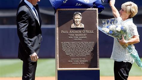 Notebook Paul Oneill Gets Plaque In Monument Park