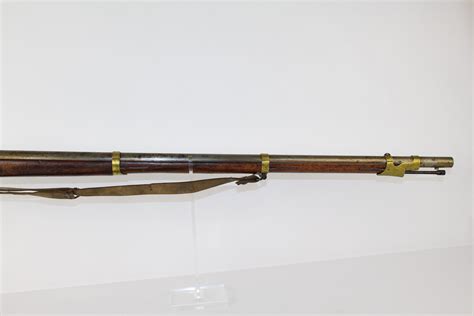 French Mutzig Arsenal Model 1822 Flintlock Musket Candr Antique 004