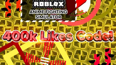 Maybe you would like to learn more about one of these? 400k Likes Code! | Anime Fighting Simulator (Roblox) - YouTube