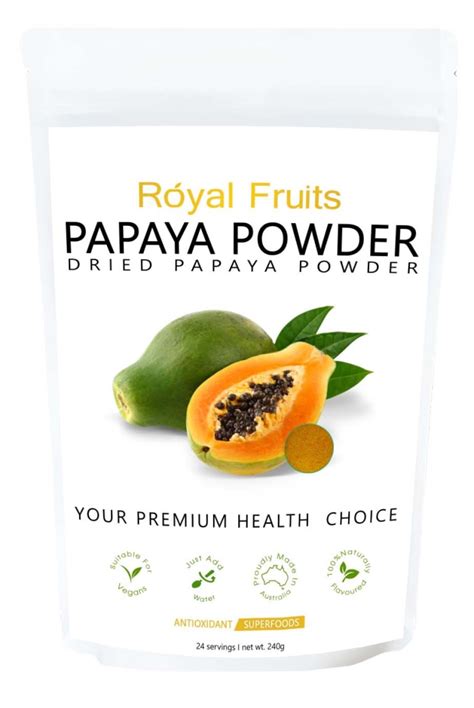 Dried Papaya Powder Health Benefits