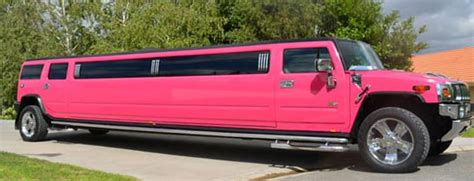 Pink Limo Hire Cheap Pink Limousine Hire