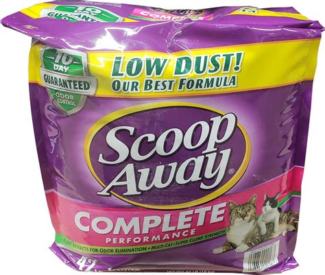 Scoop Away Complete Performance Scented Cat Litter 42 Pounds Amazon