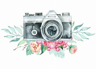 Camera Drawing Flowers Clipart Flower Transparent Clip