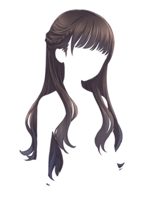 Brown hair is quite comon natural hair color, but that doesn't make it anything less. Anime Girl Hairstyles Irl