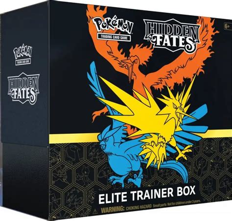PokÉmon Tcg Elite Trainer Box Hidden Fates The Pokemon Trainer