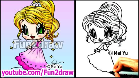 Actually, you may think that drawing people is difficult. Prom Girl in Beautiful Dress How to Draw People - Cartoon ...