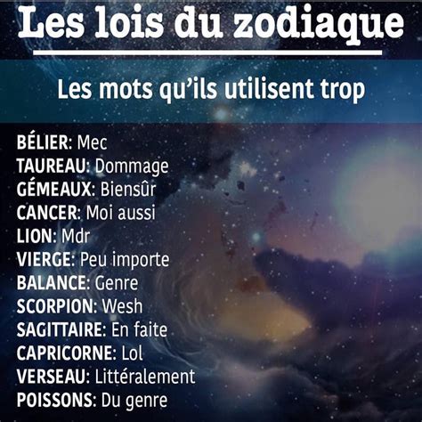 Lois Du Zodiaque Pour Tout Savoir Sur Votre Signe Astrologique Et Votre Horoscope Lois Du