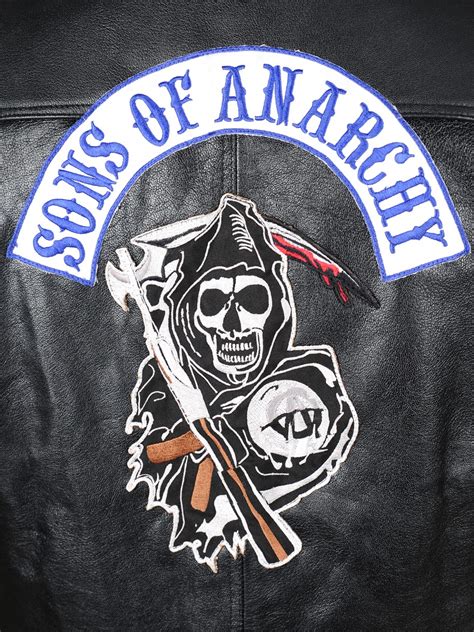 Jax Teller Sons Of Anarchy Motorcycle Vest With Patches S7