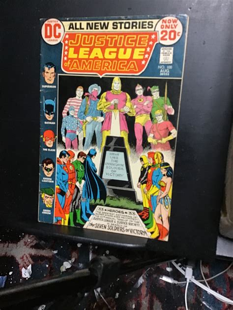 Justice League Of America 100 1972 7 Soldiers Of Victory Fnvf Boca
